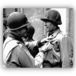 world war ii soldier being awarded a medal