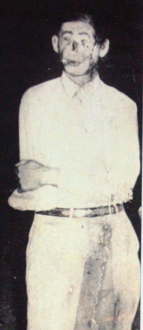 Photo of Raymond Robinson, a.k.a. The Green Man