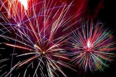 colorful fireworks