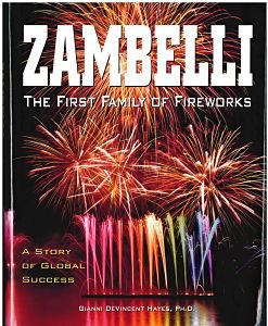 book cover of zambelli, the first family of fireworks by Author Gianni DeVincent Hayes