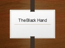 the black hand