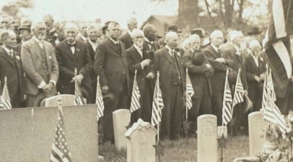 Greenwood Cemetery Memorial Day 1917.