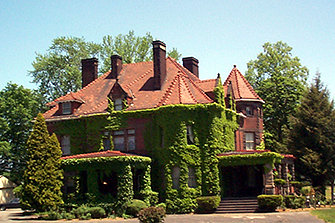residence was built in 1895 for Mathias Holstein Henderson