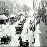 vintage photo of downtown ellwood city